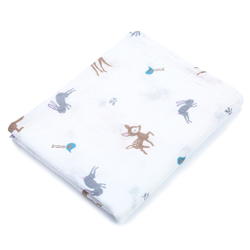 Bigger Size Muslin 100% Cotton Baby Swaddles Soft Newborn Blankets Baby Bath Towel Gauze Infant Wrap Sleepsack