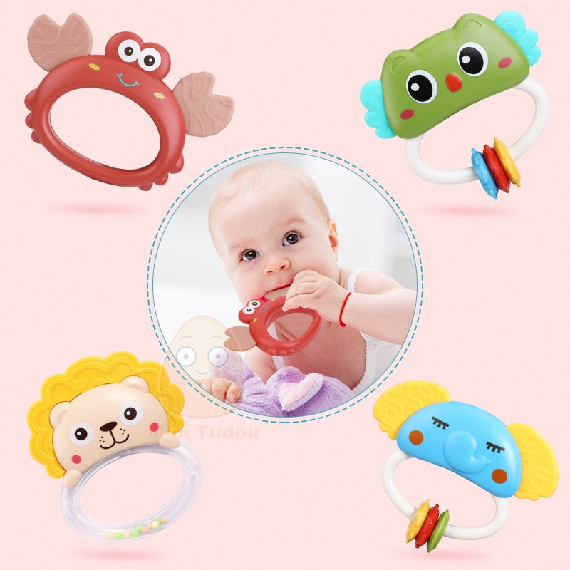 Baby Crib Mobile Rattle Toy For 0-12 Months Infant  Rotating Musical Projector Night Light Bed Bell Educational For Newborn Gift