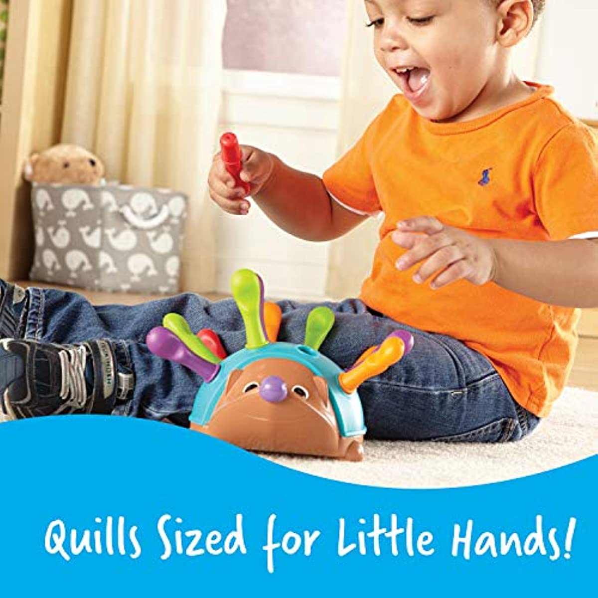 2023 Baby Montessori Hedgehog Toys Preschool Education Sensory Puzzle Toys for Toddler Boys Girls Gift