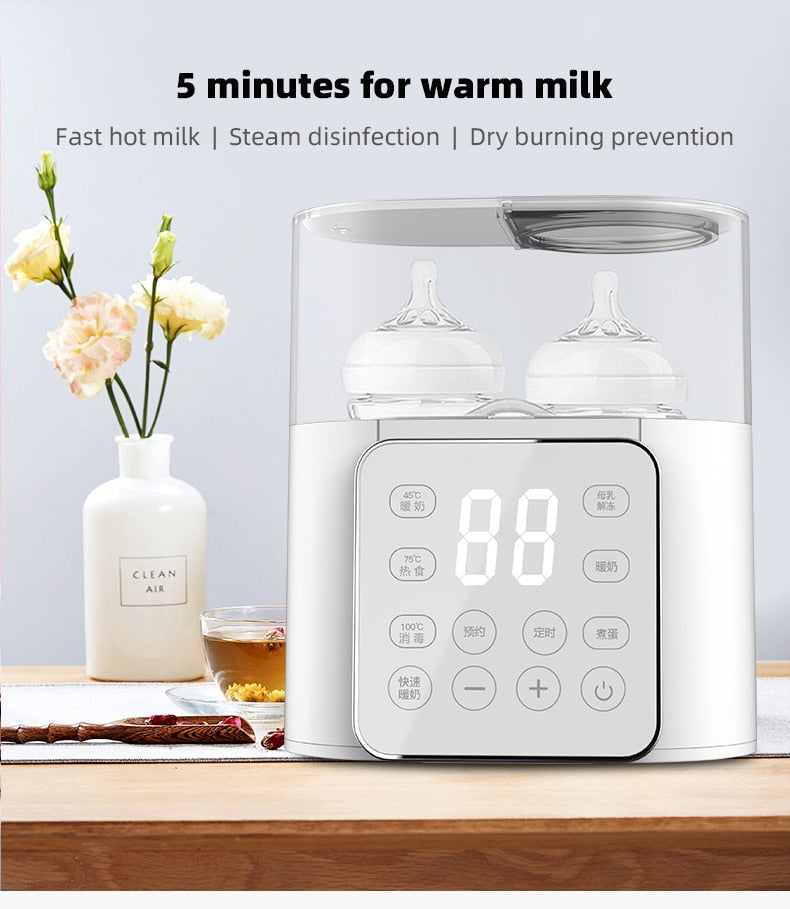 Baby Milk Warmer Steriliser with Accurate Temperature Control