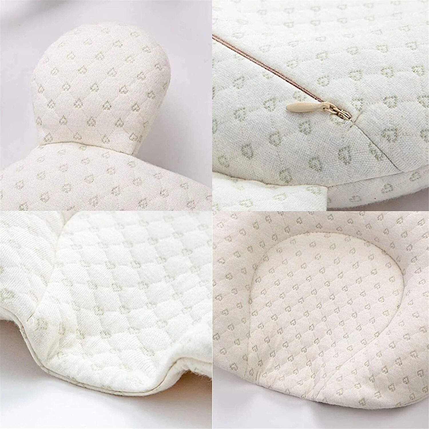 Baby Pillow Newborn Head Protector Cotton Sleeping Protection Pillows Infant Travel Cushion Baby Bedding for 0-1 Years Old