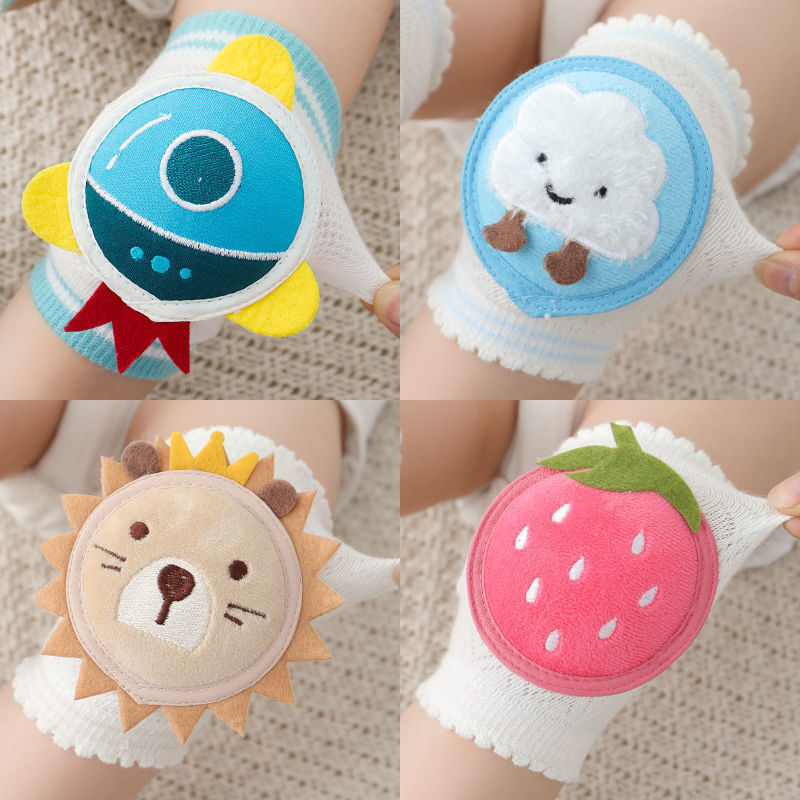 Baby Knee Pad Kids Safety Crawling Elbow Cushion Summer Infants Toddlers Protector Safety Kneepad Kids Leg Warmers 0-3Y