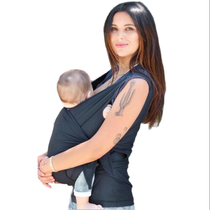 Maternity And Neonate Clothing Woman Tops Baby Safety Kangaroo Pocket Carrier Summer Mother Father Babysitting Feeding T Shirt